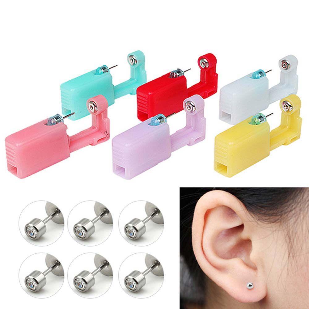 Tragus Ohr Knorpel Ohrring Piercer Maschine Stahl Einweg Nase Ohr Piercing Werkzeug Helix Piercing 1Pc Tool And 1Pc Ear Stud-01