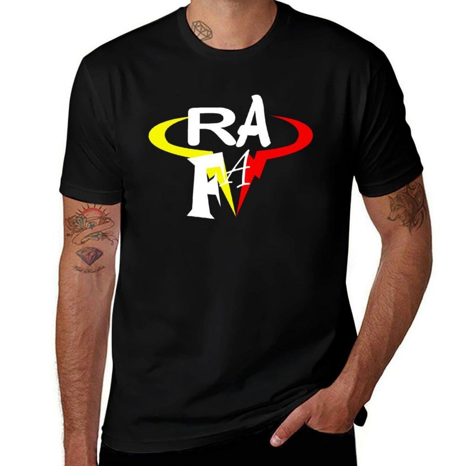 Rafael Nadal T-Shirts T-Shirt Mode-T-Shirts Kurzarm-T-Shirts Schnelltrocknend Übergroße T-Shirts für Herren XXL schwarz