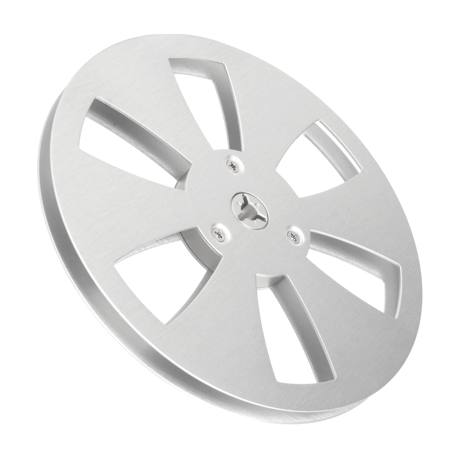 14 7 Zoll leere Spule Aluminiumlegierung 6-Loch offene Spule Tonband leere Spule Öffnungsmaschine Teil