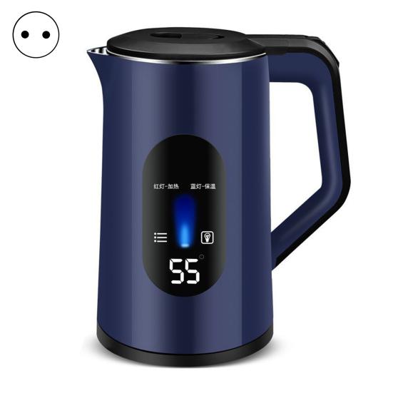 3L Wasserkocher Heißwasserkocher Automatische Abschaltung Schnellkochend Hitzebeständig Teekanne Wasserkocher EU schwarz