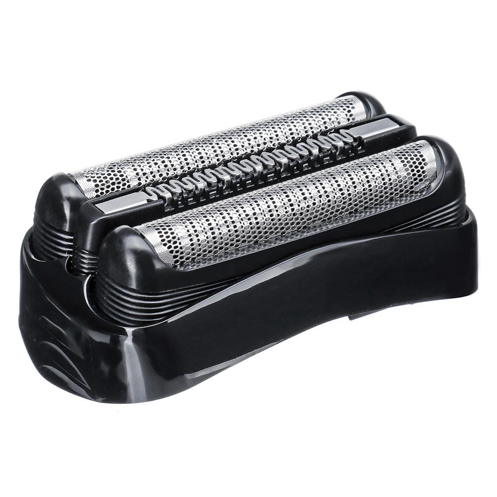 21B Trimmer-Rasierer-Ersatzköpfe, Scherfolie und -schneider, Ersatz für Braun Series 3 schwarz
