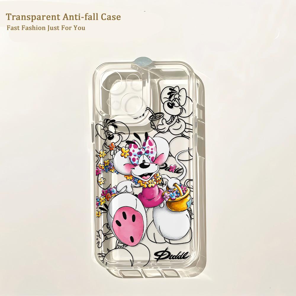Cartoon Diddls Mäuse Handyhülle Für Samsung Galaxy S26 S25 S24 S23 S22 S21 S20 FE Note20 Note10 Edge Plus Ultra Lite 5G Hülle Samsung S22 5G