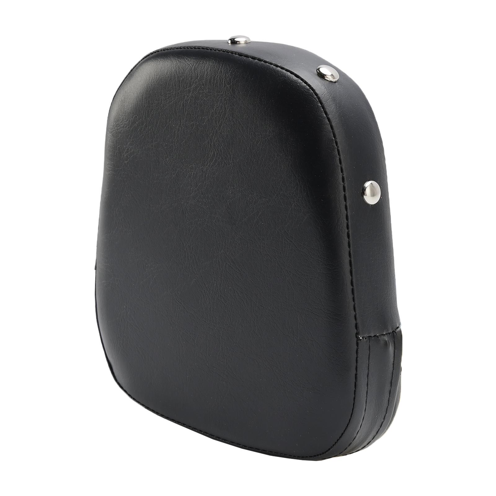 Motorrad Sissy Bar Pad Motorrad Passagier Sissy Bar Rückenlehne Pad Abnehmbare Motorrad Rücksitz Sozius