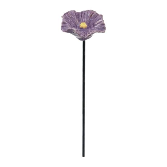 Harz Blume Gartenstab Bienen Tränke Hof Kunststab Outdoor Dekoration Bestäuber Wasserspender für Bienen Schmetterlinge Weg Blumenbeet Dekoration E