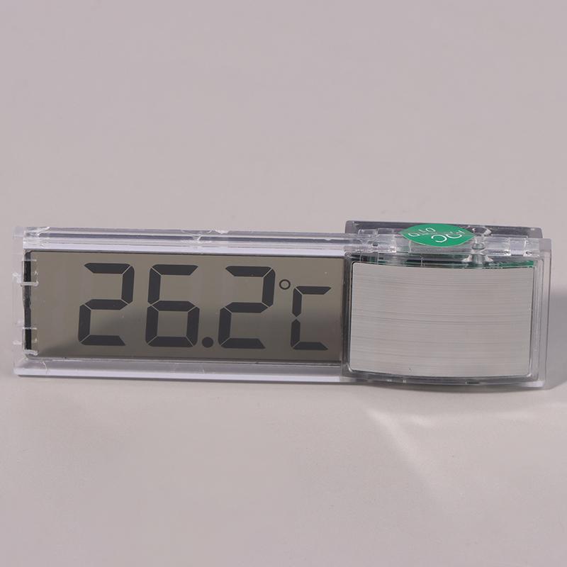 Aquarium Thermometer Elektronische Lcd Digital Aquarium Temperatur Messung Aquarium Temp Meter Aquarium Zubehör silber