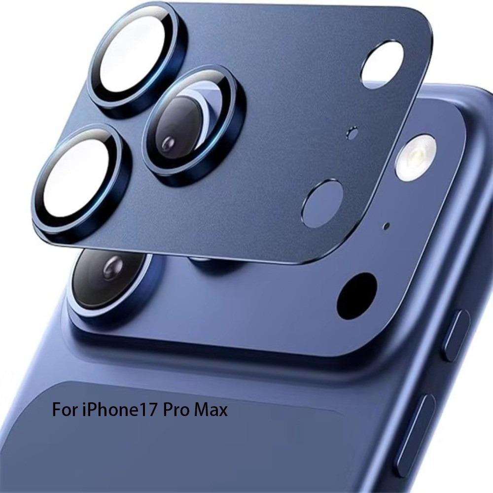 Vollständige Abdeckung Kameraobjektivabdeckung Kameraschutz für iPhone 17Pro/17 Pro Max Handyzubehör Blue-17 Pro Max
