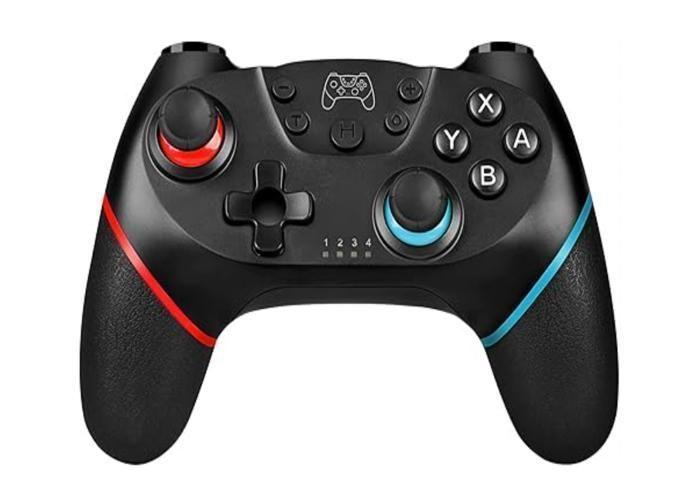 Controller Nintendo Switch-Uplayteck-Kabelloser Bluetooth-Controller Switch Pro für Nintendo Switch/Switch Lite/Switch OLED/PC schwarz