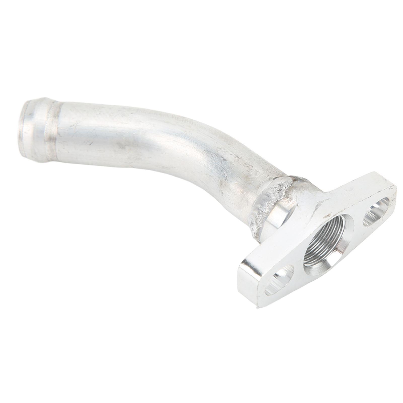 AN10 Turbo Ablaufanschluss 45 Grad Abgedichtete Aluminiumlegierung Passend für T3 T4 Ölgekühlte Turbolader Flansch