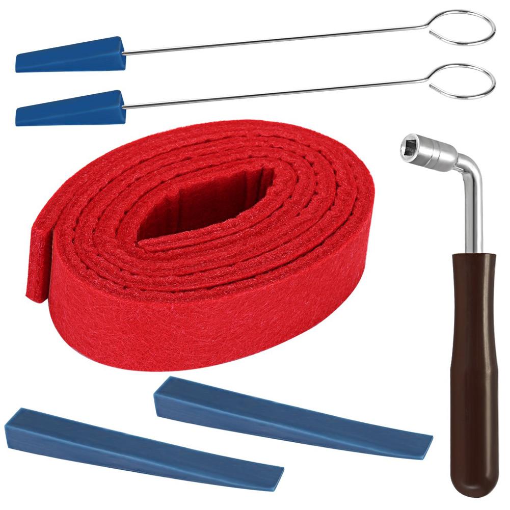 Professionelles Klavier-Tuning-Kit Tuner-Tools Set Klavier-Tuning-Werkzeug Holzgriff Stimmhammer bunt
