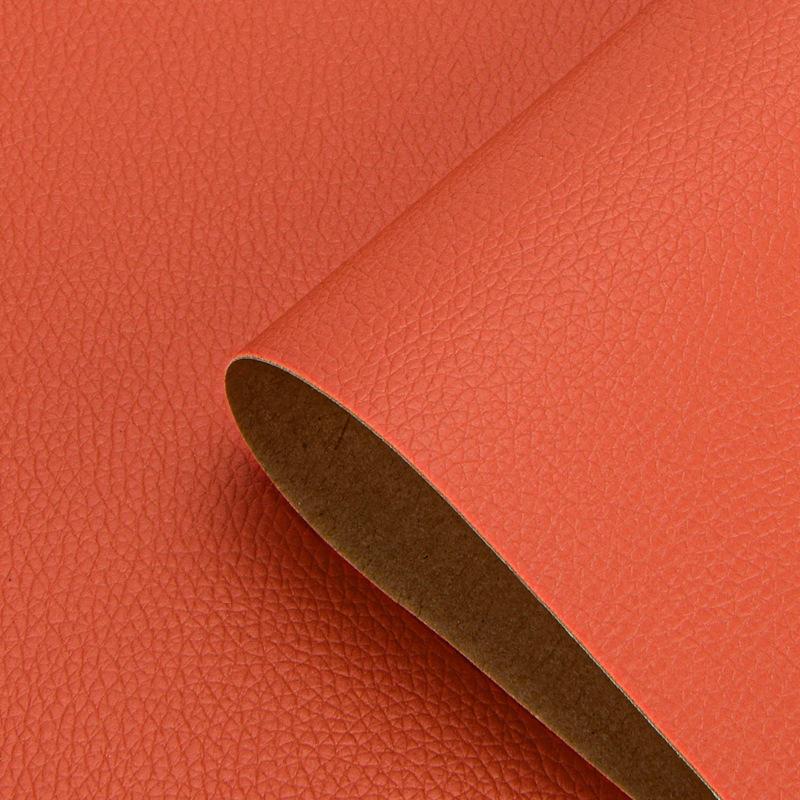 Selbstklebende PU-Leder-Sofa-Möbel DIY Reparatur Patch Auto Innenraum Motorrad Aufkleber Leder Patch Stoff 50*70cm orange