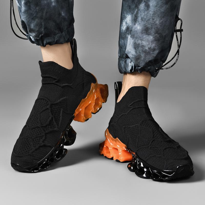 Schuhe männer Turnschuhe Männlichen lässig Herren Schuhe tenis Luxus schuhe Trainer Rennen Atmungsaktive Schuhe mode müßiggänger laufschuhe für männer 36