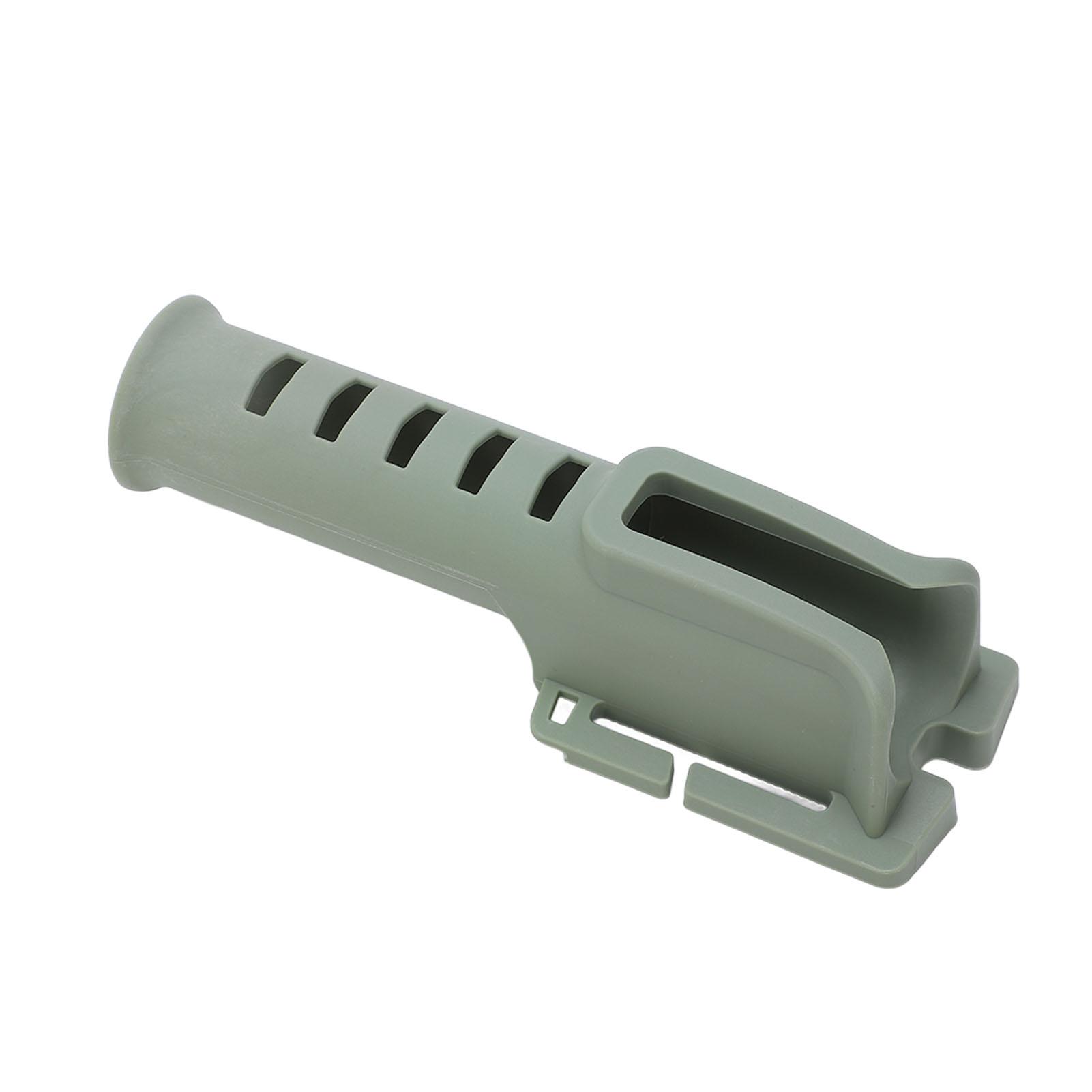 Hüftgurt Angelrutenhalter ABS Korrosionsbeständig Leicht Tragbar Angelruten Einstecker armee grüne