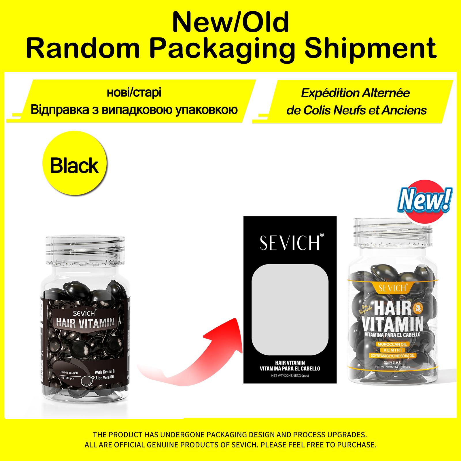 30PCS Haar Vitamin Kapseln Keratin Komplexe Öl Feuchtigkeitsspendende Pflegende Haar Serum Haar Behandlung Öl für Alle Haar Reparatur Öl schwarz