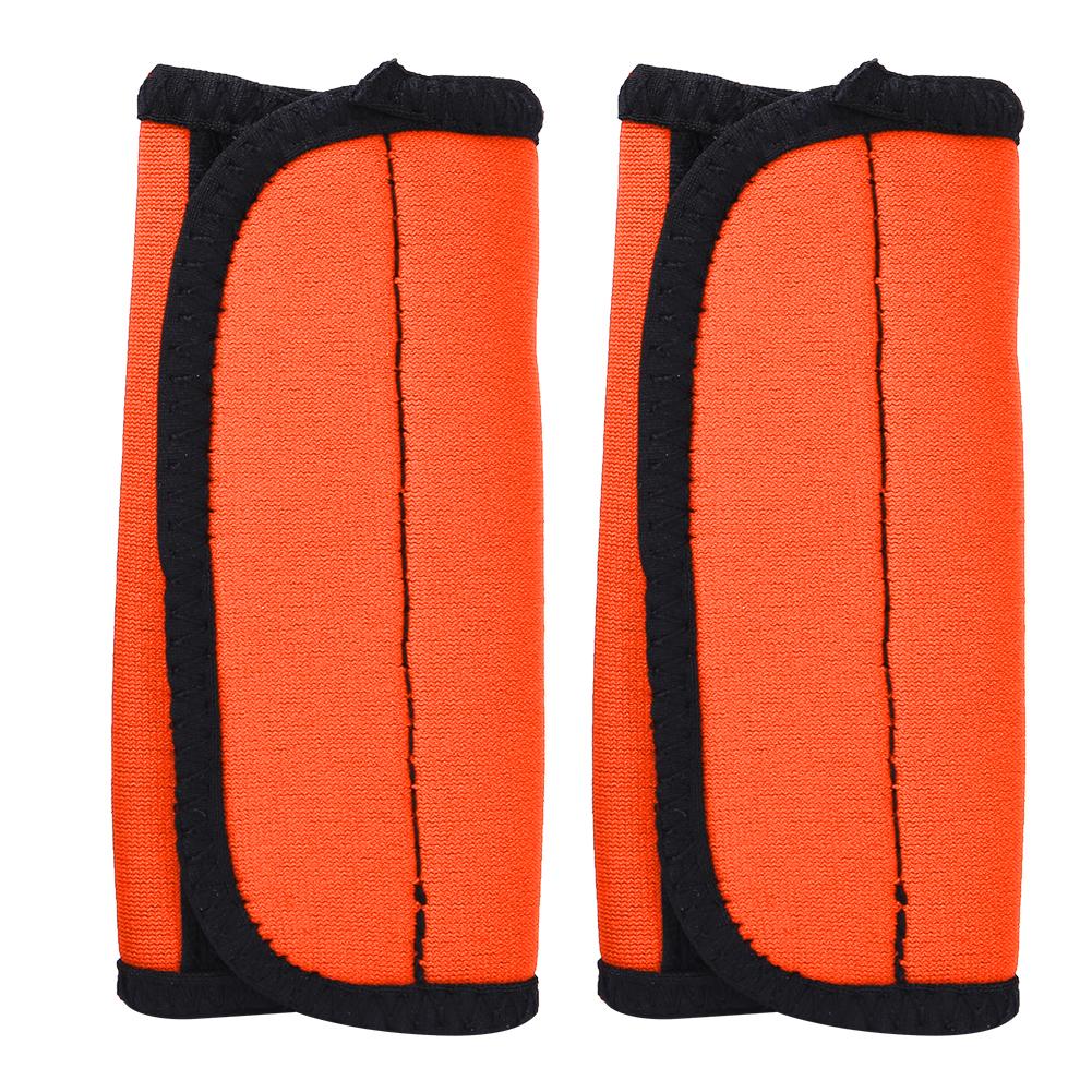 2 Stück Neopren Rutschfest Bequem Weich Kajak Kanu Paddelgriffe Kajak Bootszubehör(Orange )