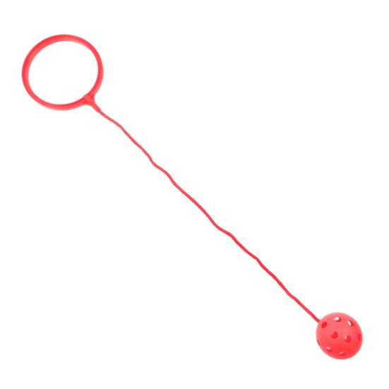 Hoop Ball Springseile Knöchel Jump Ball Spielzeug für Kinder Outdoor Sport Spielzeug rot