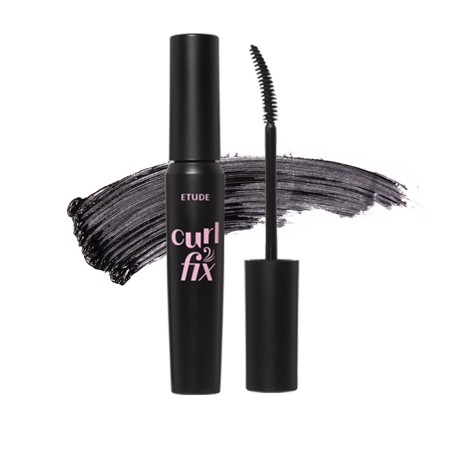 ETUDE Curl Fix Mascara Volumen Wasserdicht Schwarz Curl Halt Volumen Wimpern Nach Oben 8g [Etude Offiziell] Schwarz/Mascara Idol-ähnlich