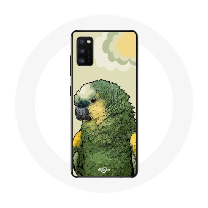 Samsung Galaxy A41 Hülle Amazon Papageien Grün