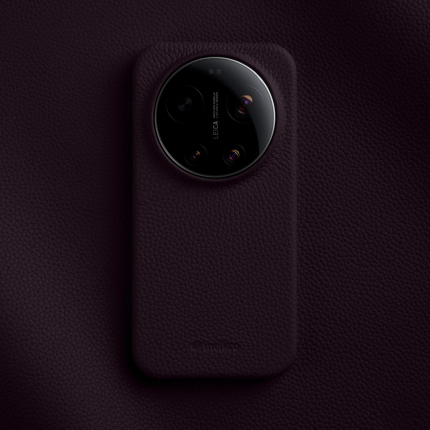 Melkco Echte Leder Handyhülle für Xiaomi 17 Ultra Mi 15 Ultra Mi15 Pro Kabelloses Laden Mikrofaser Innere Rückseite+Metalllinse Xiaomi 17 Ultra violett