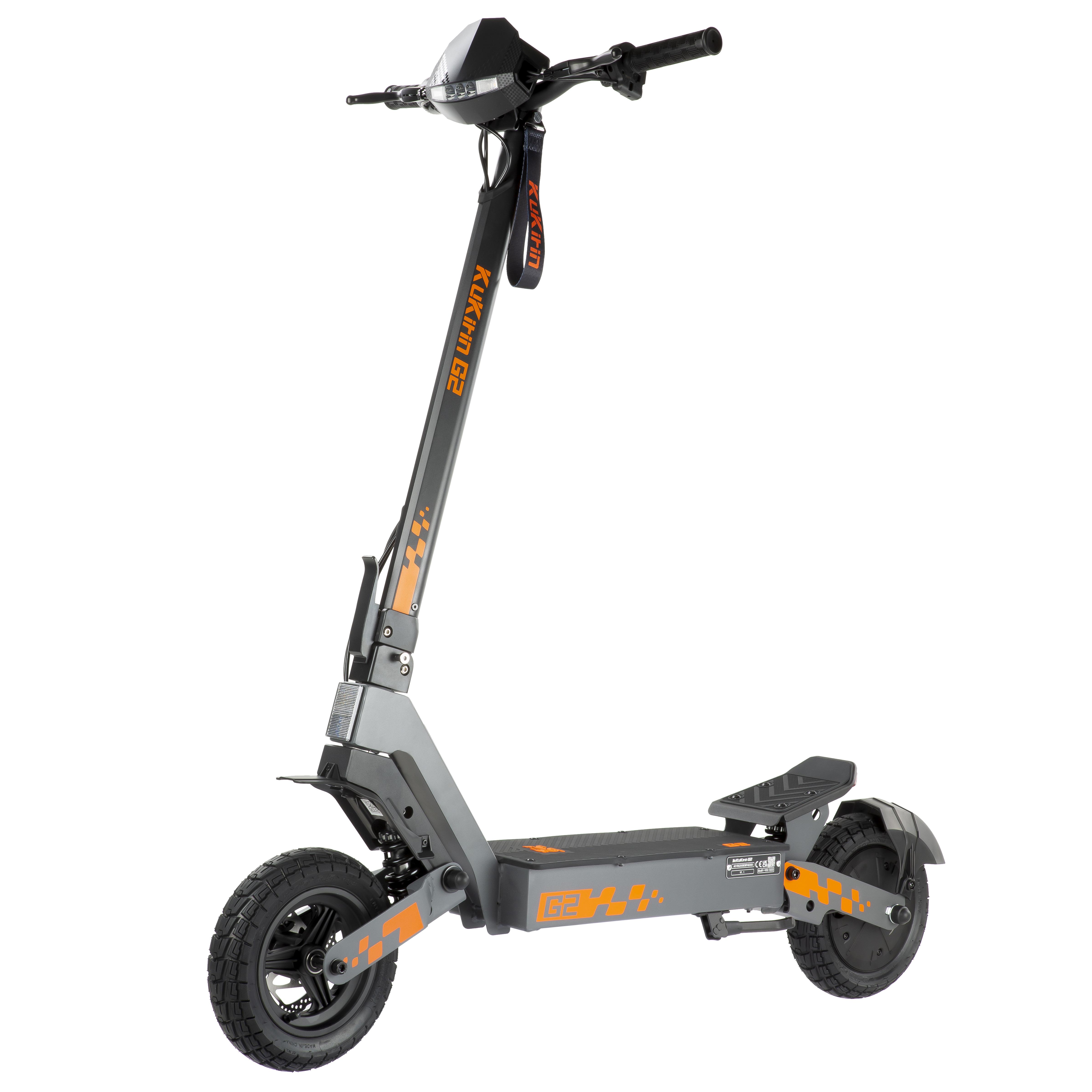 KuKirin G2 Faltbarer Elektroroller 10 Zoll Vakuum-Offroad-Reifen E-Scooter 800W Bürstenloser Motor 48V 15AH City-Offroad-Escooter für Erwachsene
