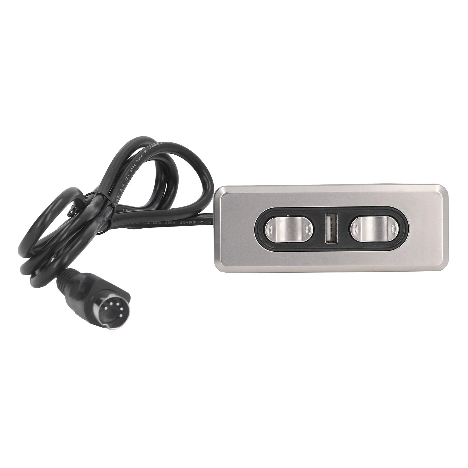 Dual Motor 12V/29V Elektrische Sofa Controller Liege Lift Controller mit USB Lade Port 5P Lift
