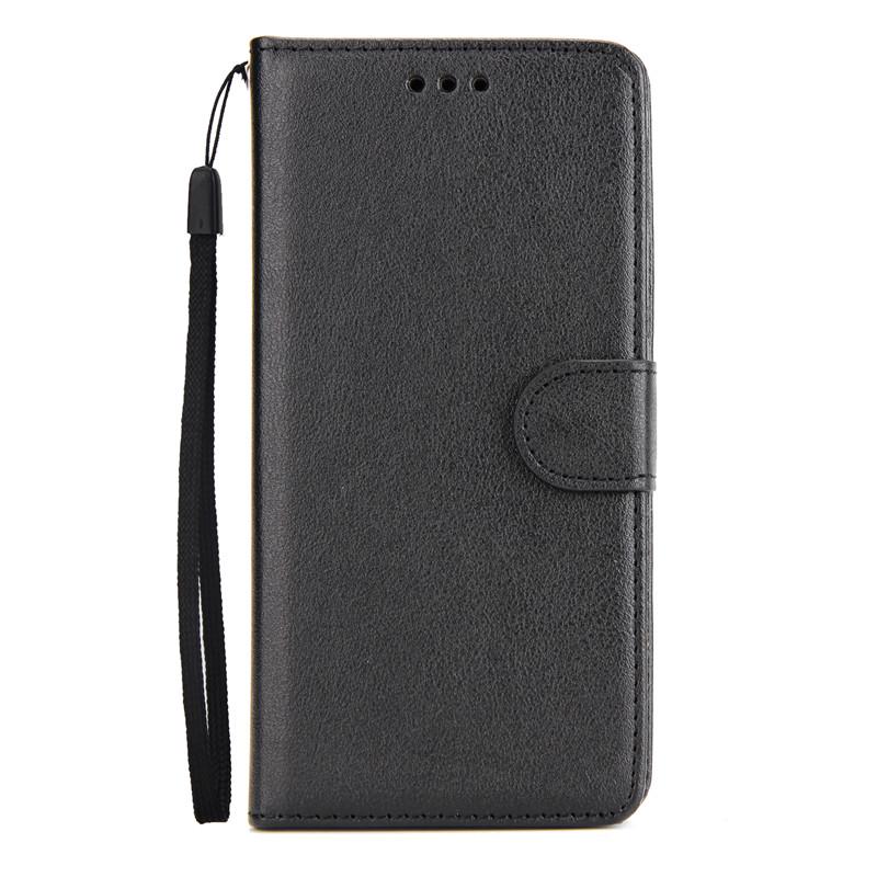 P20Lite Lederhülle für Huawei P20 Lite Hülle für Huawei P 20 P20 P30 Pro P30 Lite Hülle Klassischer Stil Flip Wallet Handyhülle for Huawei P20 Lite schwarz