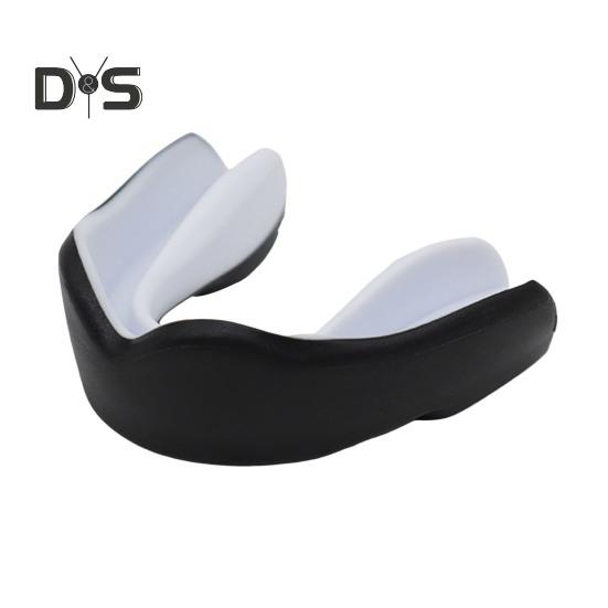 Sport-Mundschutz, sportlicher Mundschutz für Zahnfleisch und Zähne, für Boxen, Basketball, Fußball, Lacrosse, MMA, Hockey, Kampfsport schwarz weiße