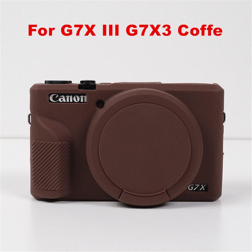 Für Canon G7X Mark ii iii Hülle, Weiche Silikon Kamera Gehäuseabdeckung Skin Für Canon G7X Mark III II G7X2 G7X3 G7X II Digitalkamera