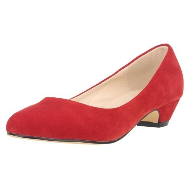 High Heels Flock Schuhe Frau Hohe Starke Heels Neue Frauen Pumpen Party Schuhe Spitz Frauen Schuhe 10 rot