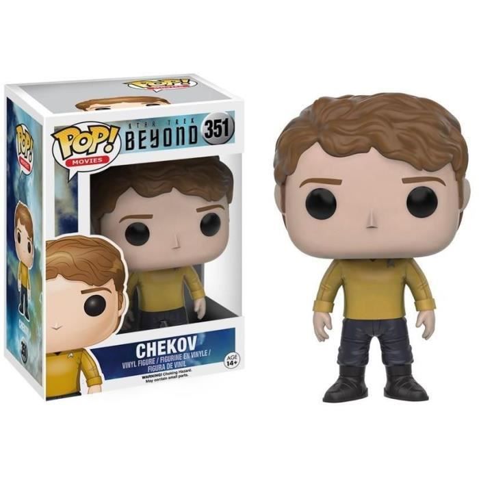 Funko Pop! Star Trek Beyond : Tschechow - FUNKO - Pop! Vinyl - Mehrfarbig - Gelb - Innen bunt