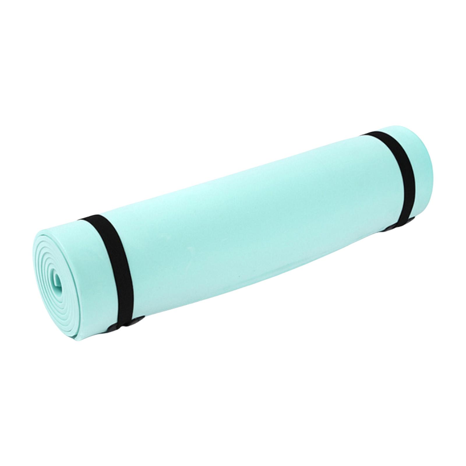 Sport Fitnessmatte Übung Bodybuilding Decke Rutschfeste Übungsmatte Gymnastikmatte Fitnessgerät Sportartikel licht grau