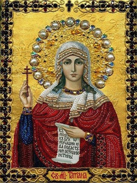 5D-Diamant-Malerei-Set, Porait, DIY-Diamant-Stickerei, Symbole, Bilder von Strasssteinen, neu eingetroffen Full Round 20X30CM gelb