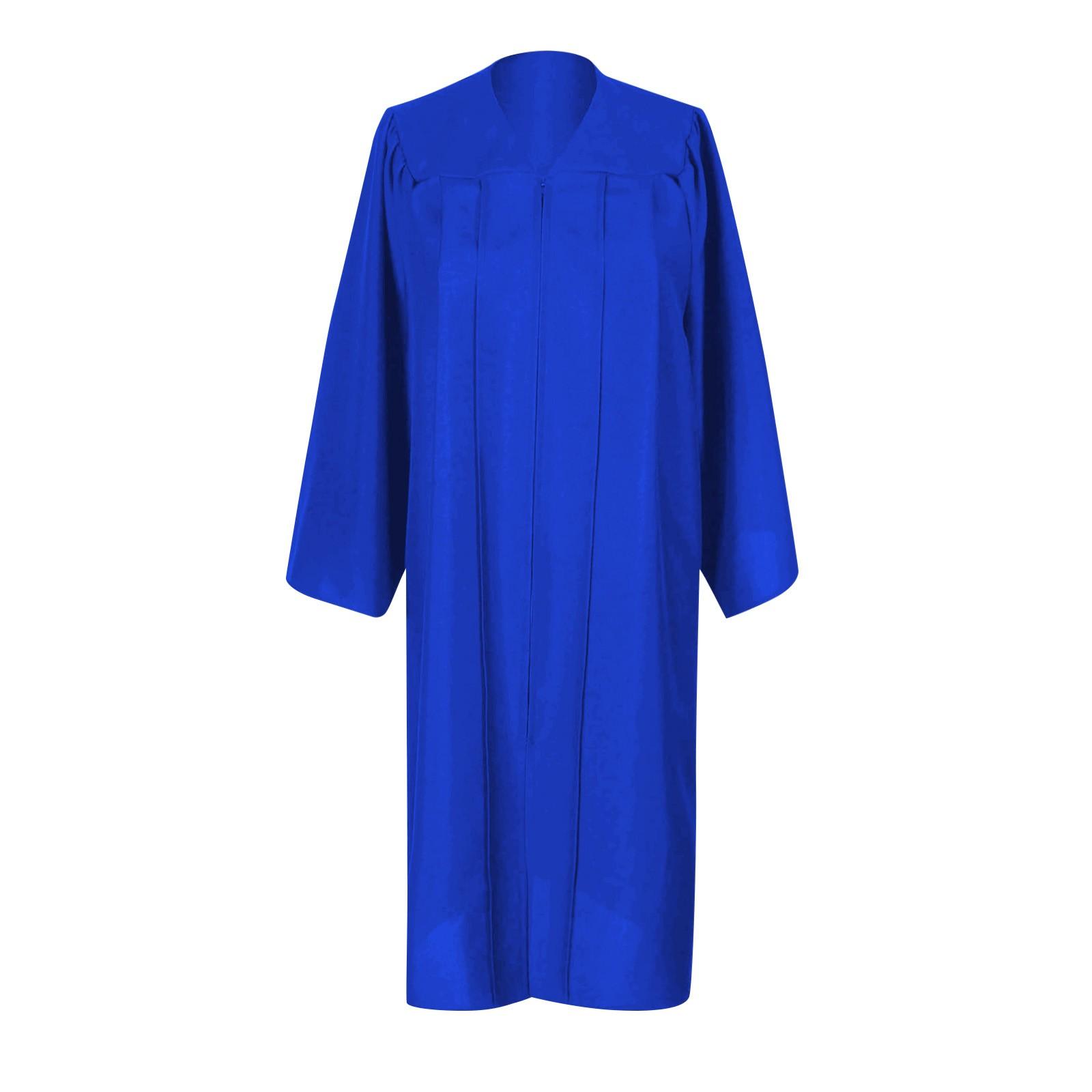 Unisex-Chorroben für die Kirche, Taufe, Konfirmation, Abschlussrobe, Pfarrer- und Richterrobe 39 blue
