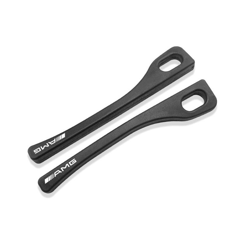 2 Stück Autositz-Lückenfüller Anti-Sitzleckage Stuhlsitzabdichtung Für Mercedes Benz AMG GLE GLS GLC CLA GLB ML C500 C200 C300 W204 W206 W205 W212 W203 schwarz