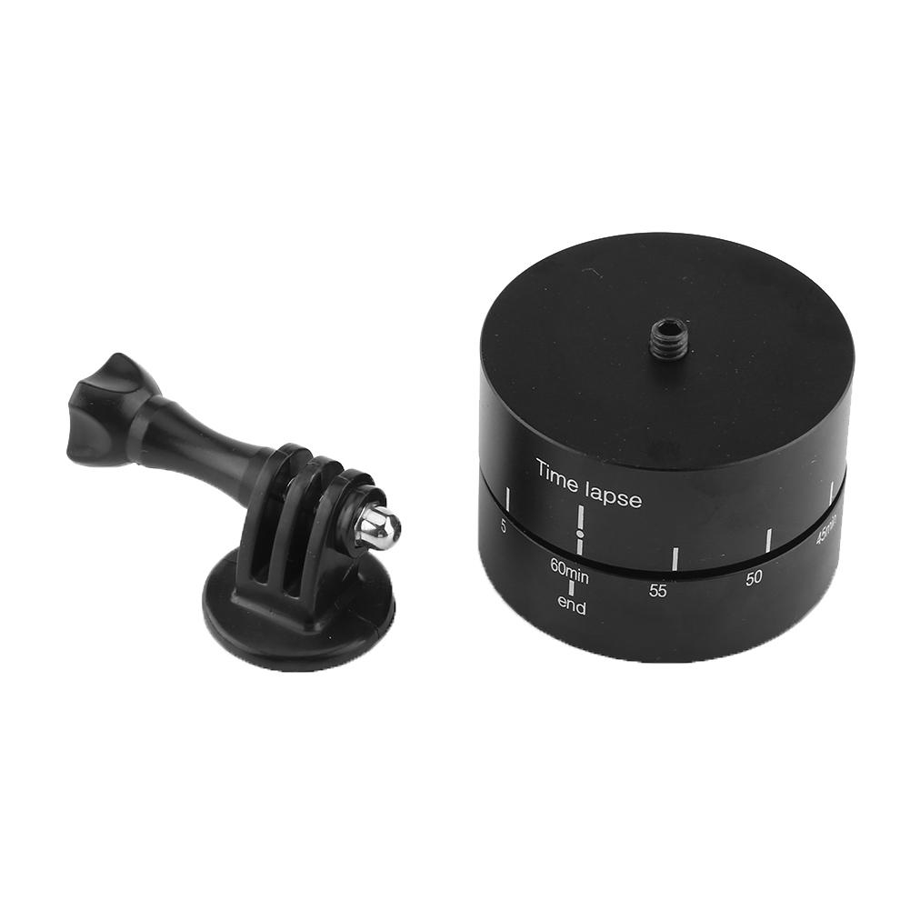 360 Grad 60 Minuten Schwenkender Rotierender Stativ Zeitraffer Stabilisator Stativadapter für Gopro iPhone