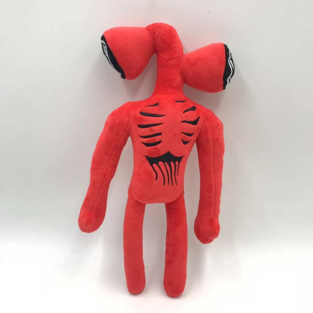 35cm Spiel Plushie Siren Head Plüsch Spielzeug Film Anime Figur Horror Modell gefüllte Puppe Spielzeug für Kinder Geburtstagsgeschenk rot