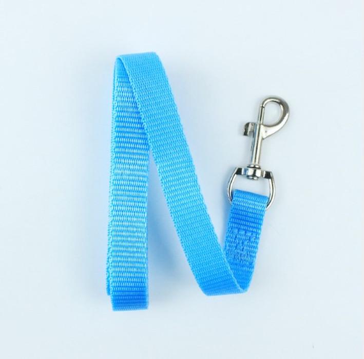 120 x 1,5 cm, Einzelgröße, Welpen-Hundeleine, Nylon-Haustiergurt, Seil, kleine Hundeleinen, Gürtel blau