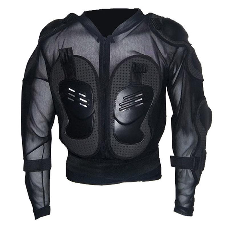 Motorrad Ganzkörperpanzerjacke Motocross Racing Spine Chest Protecto Mantel S schwarz