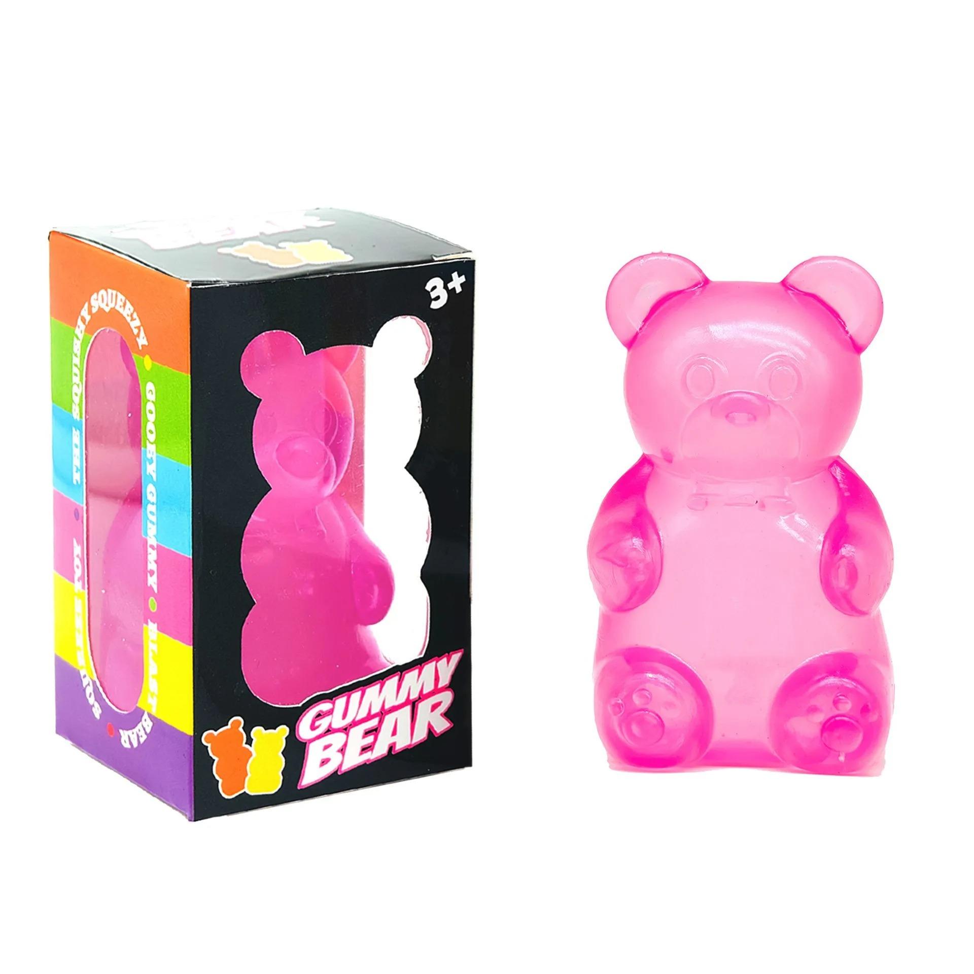Schylling Needoh Nice Cube - Stressabbau Squishy Spielzeug, Sensorisches Spielzeug, Würfel Quetschball, Frustabbau Spielzeug, Geschenk für Kinder, Rot Lila Blau, Sn