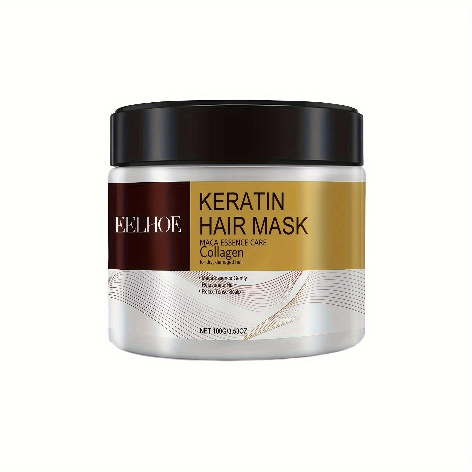 100g Keratin Haar Maske Tief Feuchtigkeitsspendende Haar Maske Stärkt Haar Pflege Maske 100g