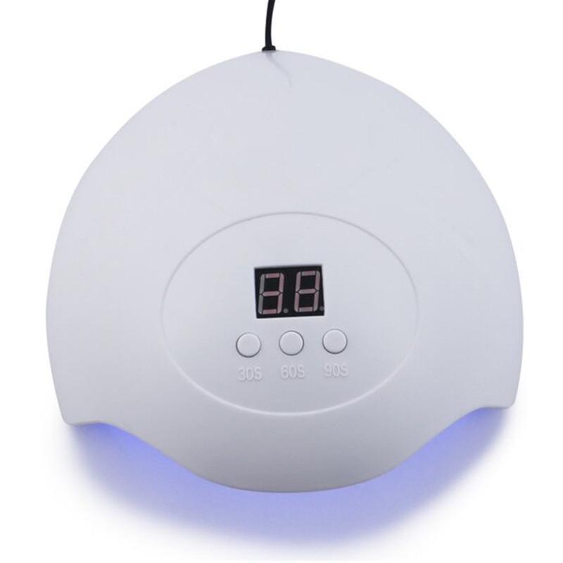 45W SUNX7 Nageltrockner 100-240V LED-UV-Lampen zum Aushärten und Trocknen von Gel-Nagellack weiß