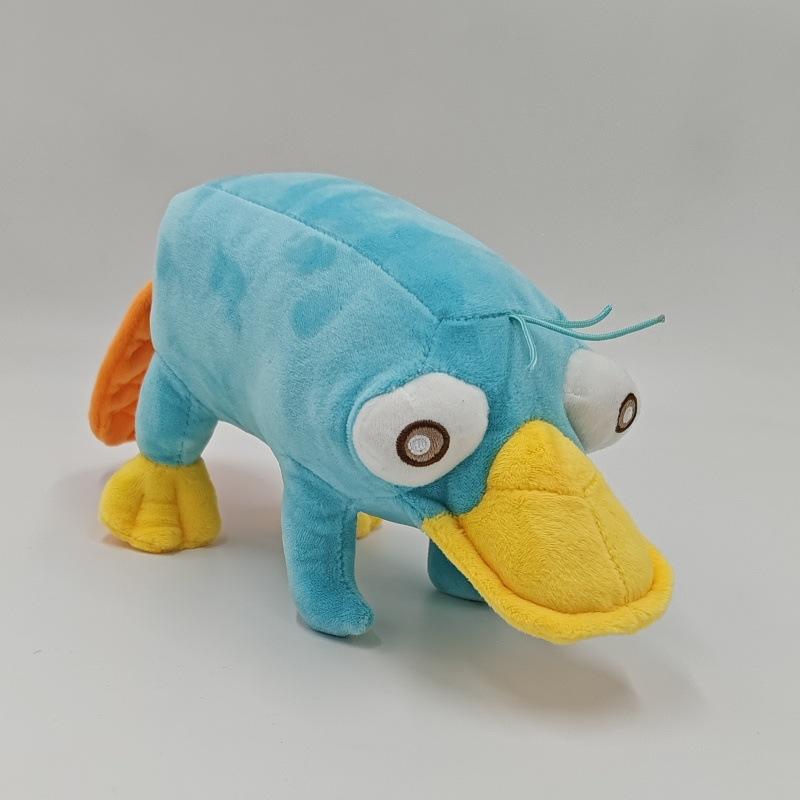 25cm Neues Simuliertes Blaues Perry Das Schnabeltier Plüschtiere Anime Kuscheltiere Entenpuppen Jungen Mädchen Weihnachten Geburtstagsgeschenke