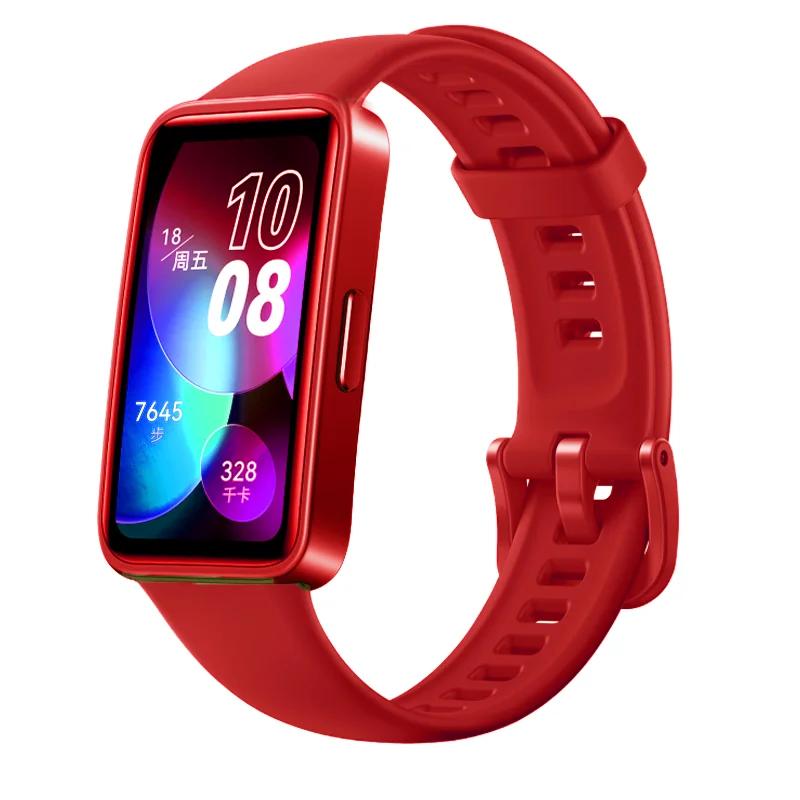 Armband für Huawei Band 8 9 10 Zubehör Smartwatch Ersatz-Uhrenarmband Silikonarmband Huawei Band 8 10 Armbänder Huawei Band 8 9 10