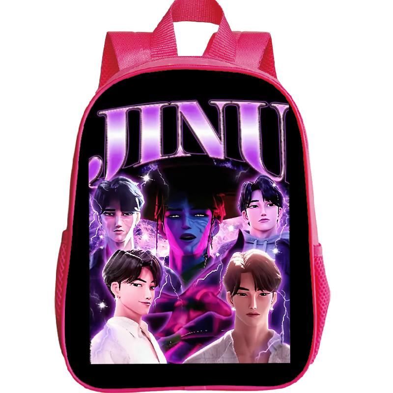 Kpop Dämonenjäger Kindergartenrucksack Cartoon Huntrix Mädchen K-Pop Kleinkind Kinder Tasche Saja Jungen Wasserdicht Täglich Kinder Mochila 15