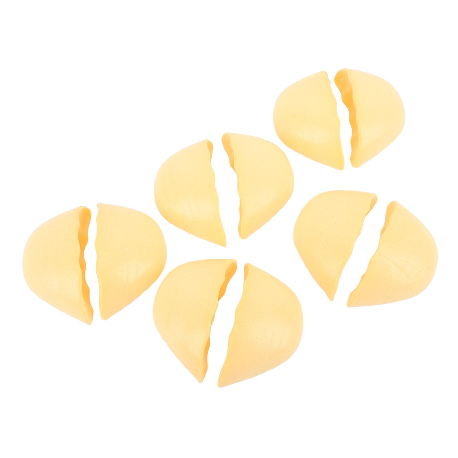 5 Pairs Runde Schuh Füller Einsatz PU Schaum Dicke Weiche Zehen Kissen Füllstoffe Halbe Größe Schuh Füller für beige