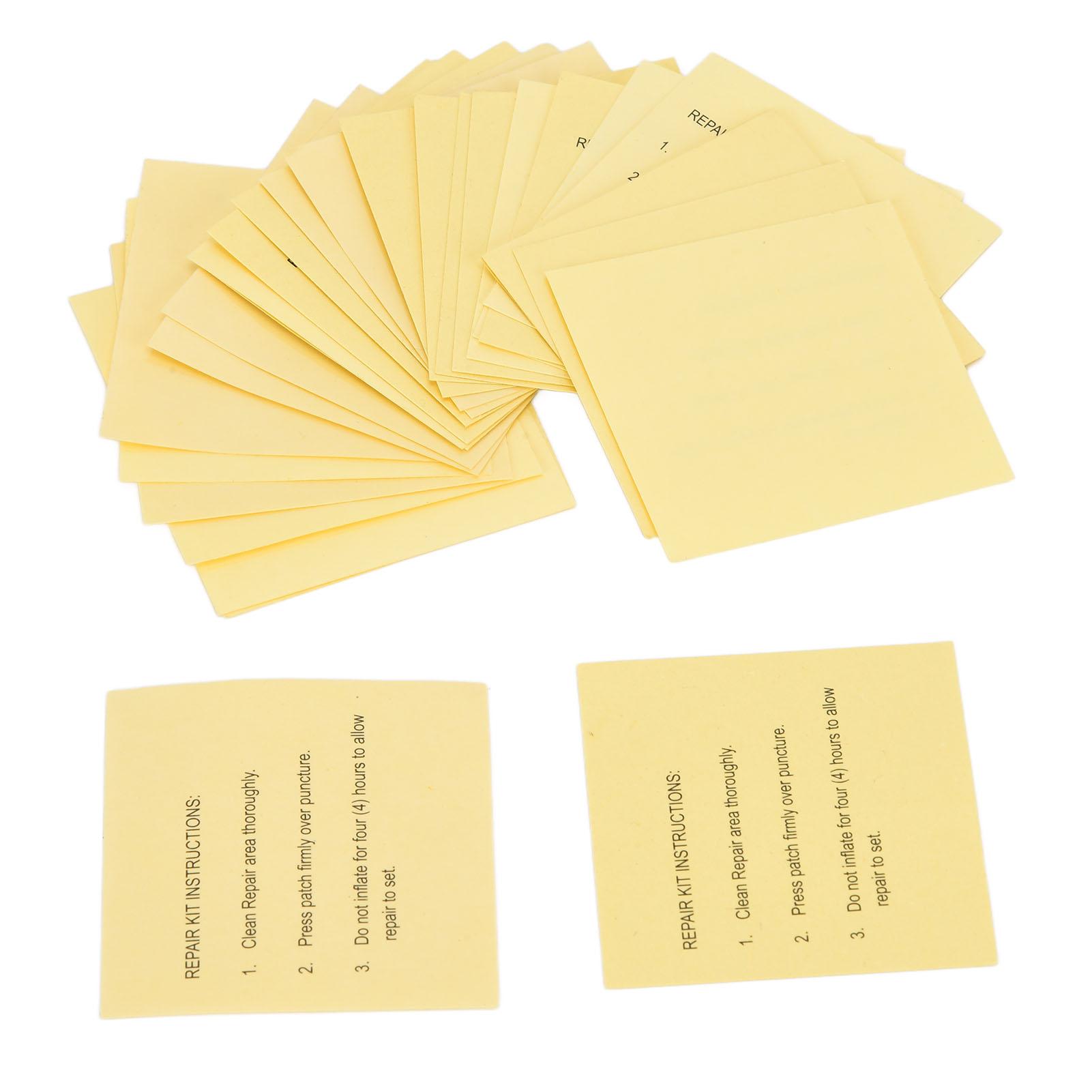 30-teiliges selbstklebendes Reparaturflicken-Set für Pools, wasserdichte Reparaturflicken für aufblasbare Pools