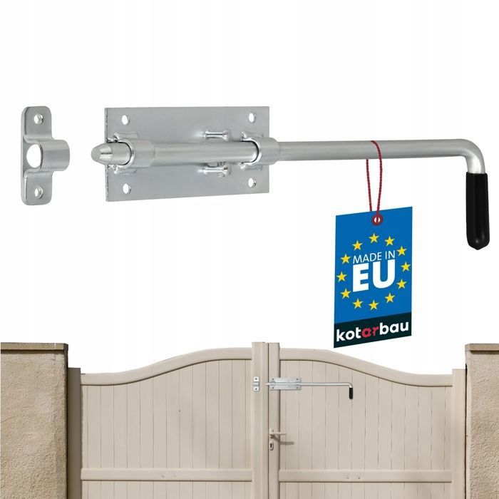 Lockenstab von KOTARBAU, stabiler, ruhender Stab, aus verzinktem Stahl gefertigt, aus schwarzem Kautschuk gefertigt, 420 mm