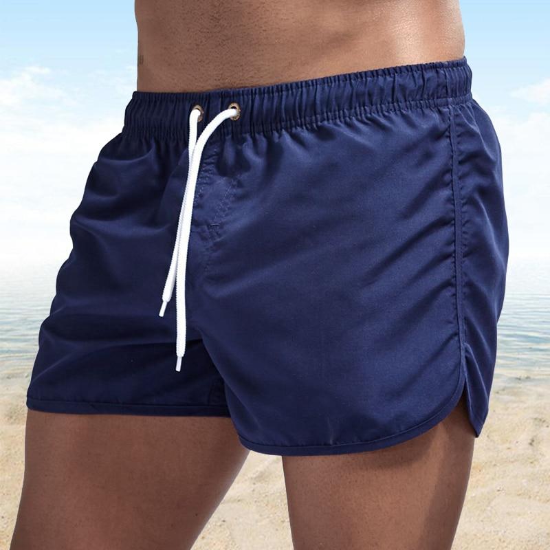 9 Farben Schnelltrocknende Shorts Laufsport Shorts Herren Shorts Sommer Strand Shorts Boxershorts Casual Shorts Strand ShortsFD05148082 XXXL navy blau
