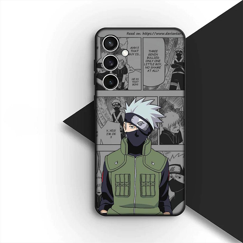 Kakashi Uchiha Itachi Narutos Handyhülle für Samsung Galaxy S25 S24 S23 FE Ultra Plus S7 Edge S25+ S23+ A56 5G Softcase Galaxy S7 edge