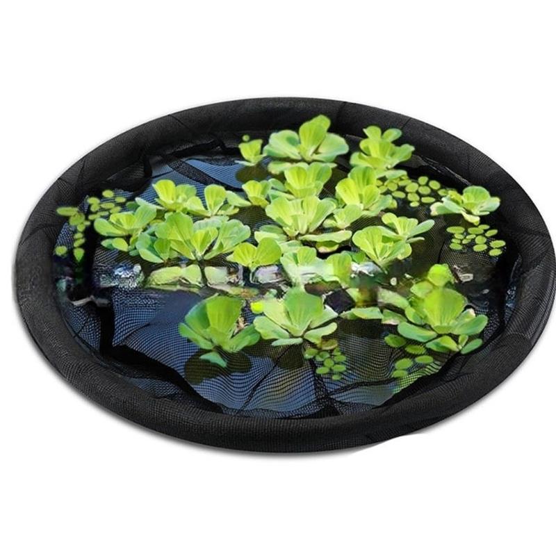 Verstellbares Schwimmendes Teichschutznetz Barriere Gitter Insel Pflanzenschutz Garten Dekoration Garten Wasserteich Zubehör 80cm