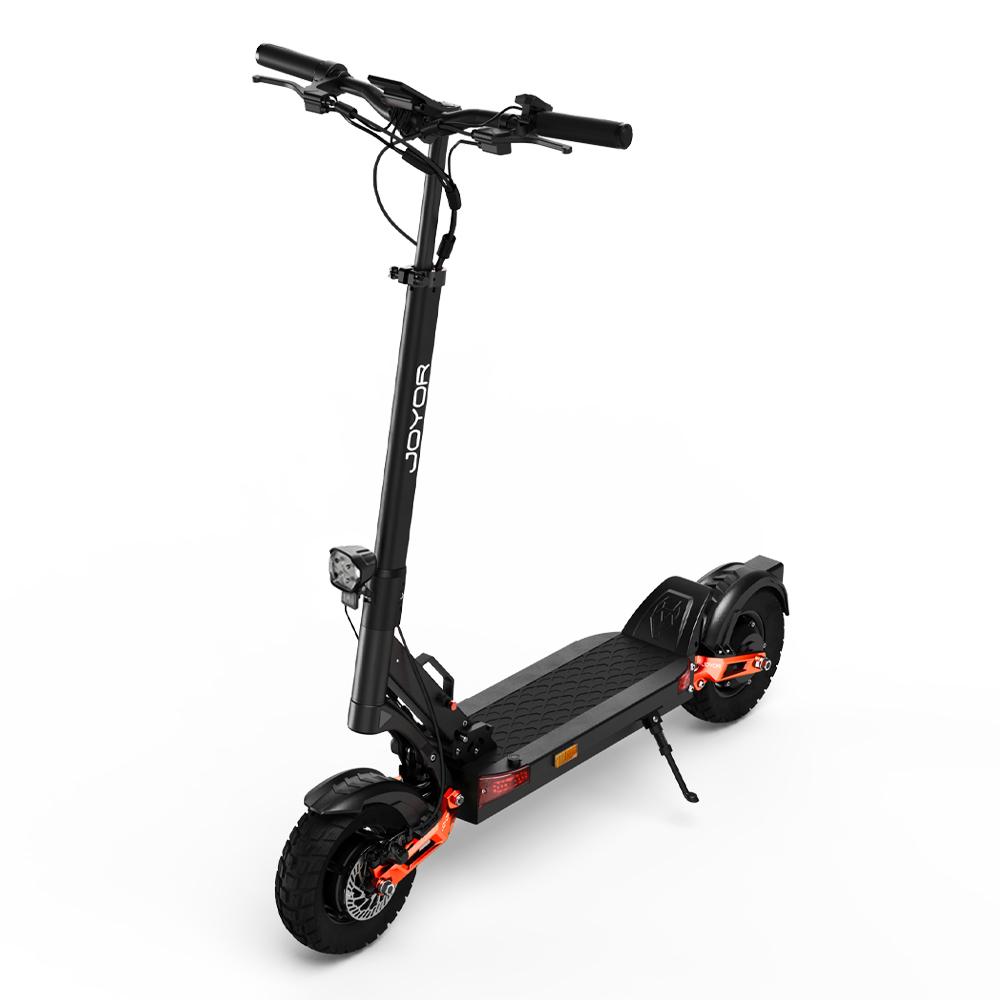 JOYOR T-PRO Elektroroller 1000W Motor 48V26AH Akku Elektroroller für Erwachsene Max. Belastung 120KG Tragbarer faltbarer Pendler-Elektroroller schwarz